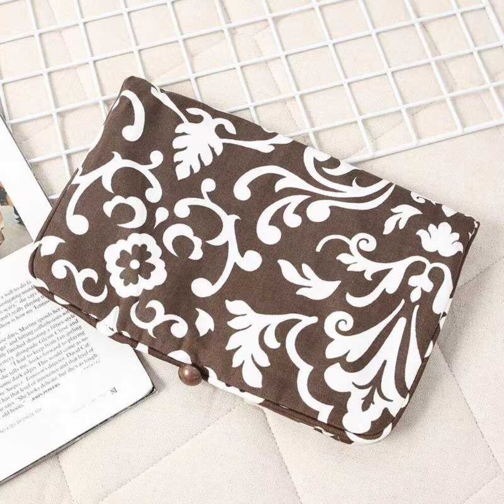Thirty One Jewelry Travel Cushion Pouch Organizer Storage Brown